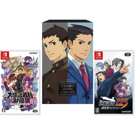 The Great Ace Attorney Chronicles Turnabout Collection LIMITED EDITION Nintendo Switch JAP With English Subtitle NEW Capcom