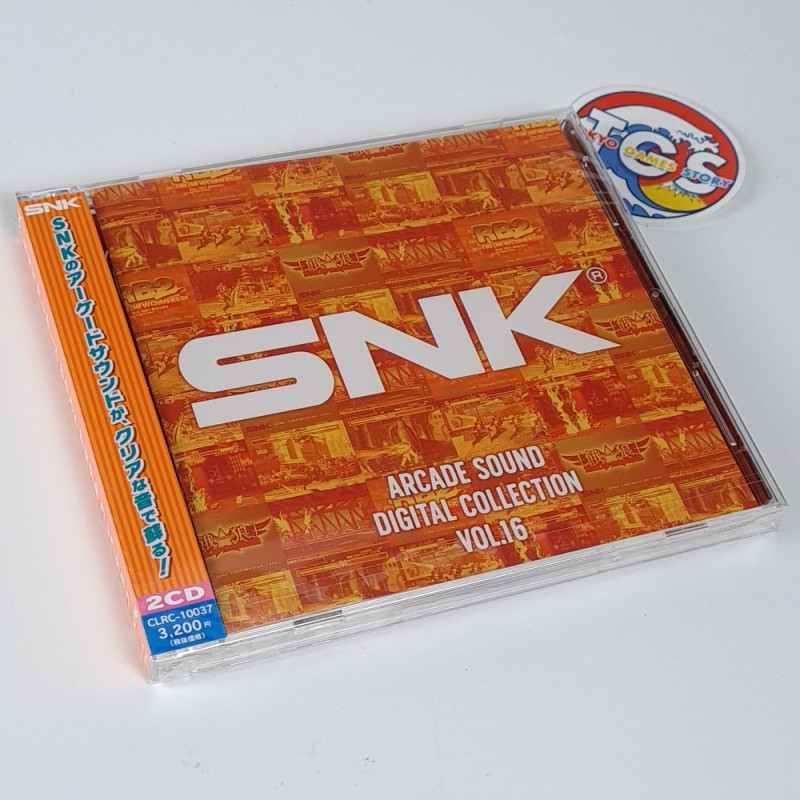 SNK ARCADE SOUND DIGITAL COLLECTION VOL.16 CD OST Japan NEW Videogame Music
