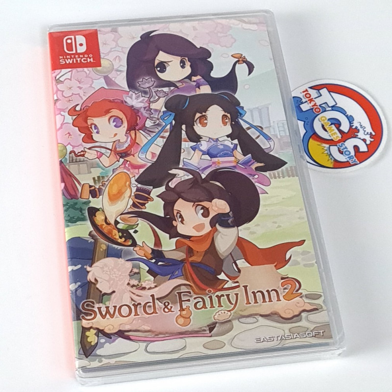 Sword and Fairy Inn 2 SWITCH Physical Game In ENGLISH NEW Simulation RPG EastAsiaSoft