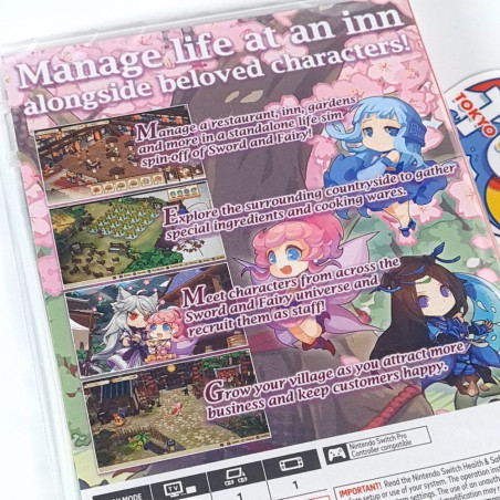 Sword and Fairy Inn 2 SWITCH Physical Game In ENGLISH NEW Simulation EastAsiaSoft