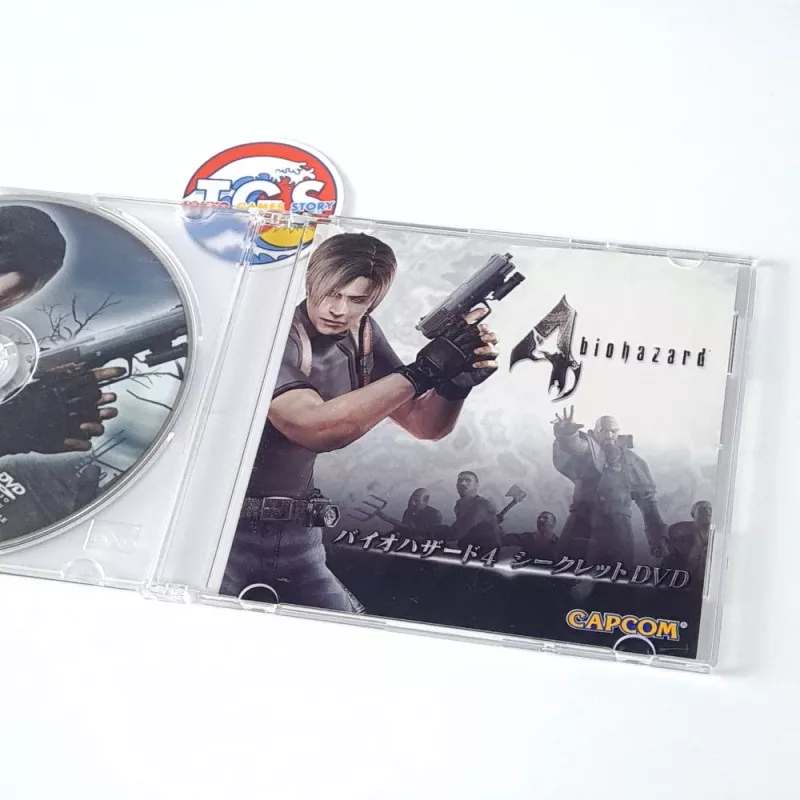 Biohazard 4 Secret DVD (Leon) Capcom Japan Official Item Resident Evil