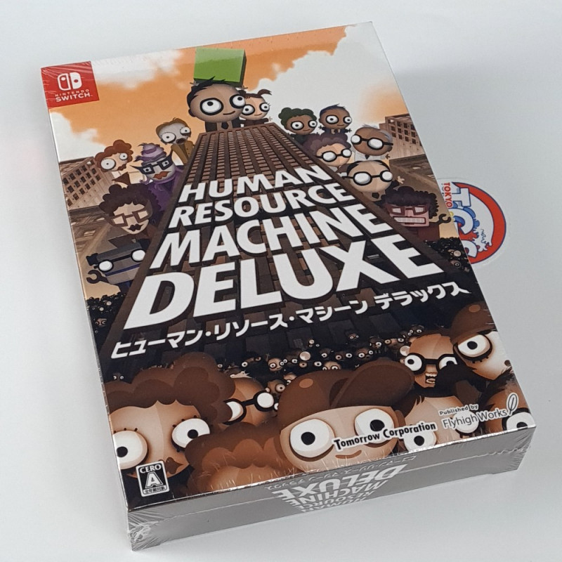 Human Resource Machine Deluxe Edition Switch Japan Physical Game In ENGLISH NEW