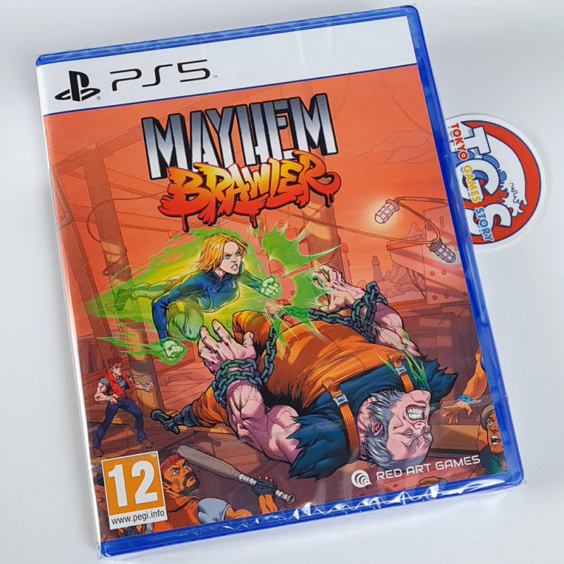 Mayhem Brawler PS5 EU Physical Game In MULTILANGUAGE Red Art Games NEW Beat Them All