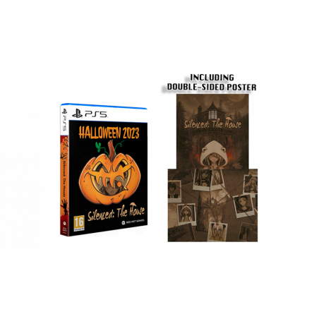 Silenced: The House HALLOWEEN 2023 +Poster PS5 Red Art Games EU NEW Horror Visual Novel