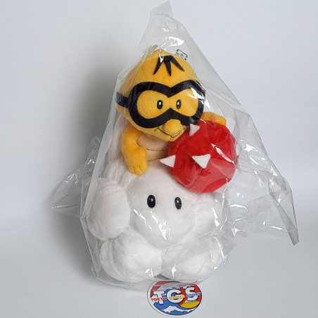 Sanei Super Mario All Star Collection AC28: Lakitu Plush/Peluche Japan New