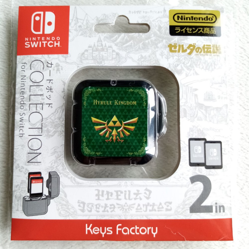 The Legend Of Zelda Card Pod Collection TYPE-B CARD CASE Nintendo Switch JAP Ver. NEW KEYS FACTORY