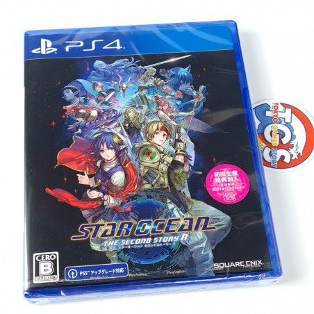 Star Ocean: The Second Story R PS4 Japan Physical Game In Multi-Language NEW RPG Square Enix