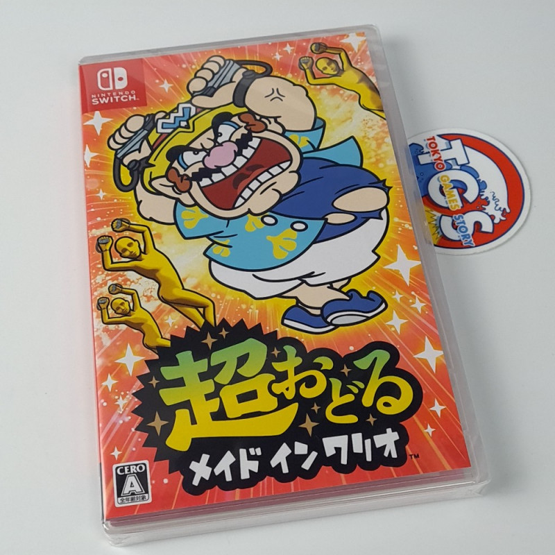 WarioWare: MOVE IT! Switch Japan Physical Game In Multi-Language NEW Nintendo