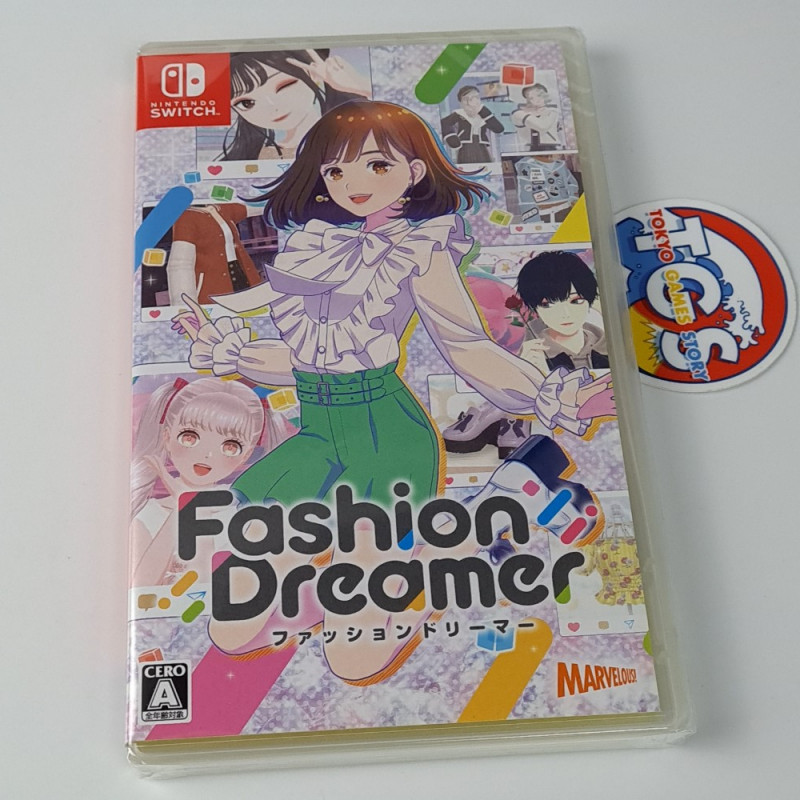 Fashion Dreamer Switch Japan Physical Game In Multi-Language NEW Simulation Marvelous