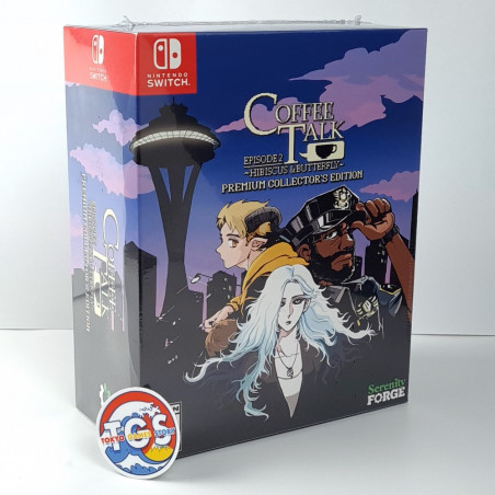 Coffee Talk Episode 2: Hibiscus & Butterfly Collector's Edition SWITCH USA Multi-Language New Visual Novel Indie