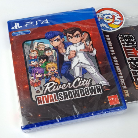 River City: Rival Shodown +OST CD PS4 Asia Game In ENGLISH NEW Kunio-Kun Beat Them All