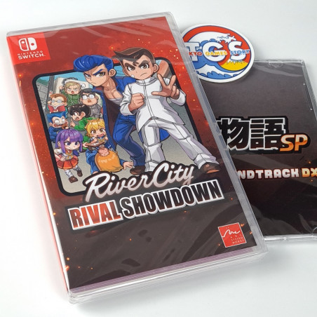 River City: Rival Shodown +OST CD SWITCH Asia Game In ENGLISH NEW Kunio-Kun Beat Them All