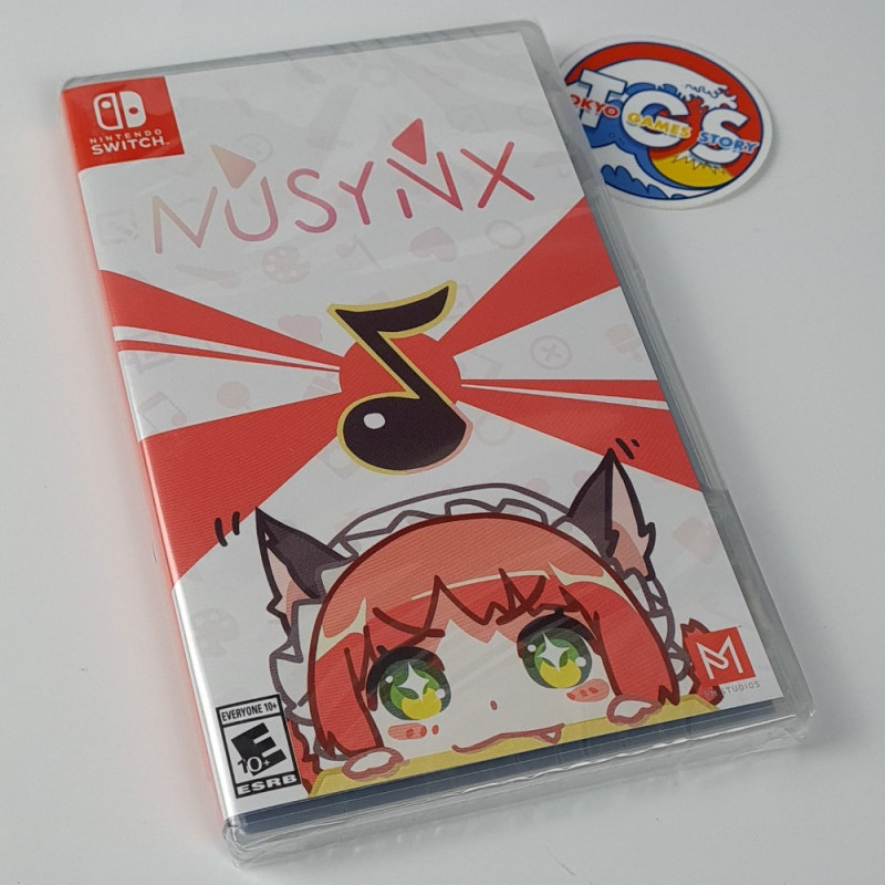 MUSYNX Nintendo SWITCH USA Physical Game New PM Studios Music