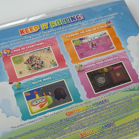 We Love Katamari REROLL+ Royal Reverie SWITCH USA Game In EN-FR-DE-ES-IT NEW Action