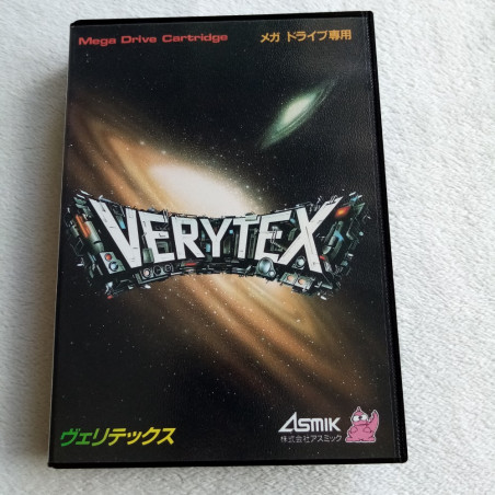 Verytex Sega Megadrive Japan Ver. Shmup Shooting Asmik Mega Drive