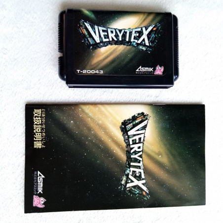 Verytex Sega Megadrive Japan Ver. Shmup Shooting Asmik Mega Drive