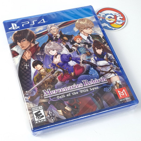 Mercenaries Rebirth: Call of the Wild Lynx PS4 USA NEW PM Studios Tactical RPG Strategic