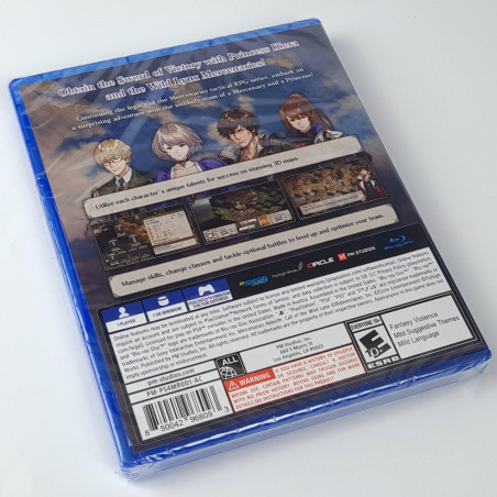 Mercenaries Rebirth: Call of the Wild Lynx PS4 USA NEW PM Studios Tactical RPG Strategic