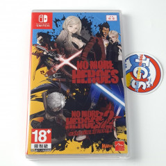 No More Heroes 1 +2 SWITCH ASIAN Game in Multilanguage New Marvelous Action Aventure 8809560331980 Nintendo