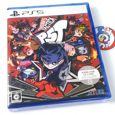 Persona 5 Tactica PS5 Japan Physical Game In ENGLISH New Atlus Turn-based