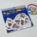 Capcom Flake 30 Stickers Set Character Seals Japan New Street Fighter Bio Hazard