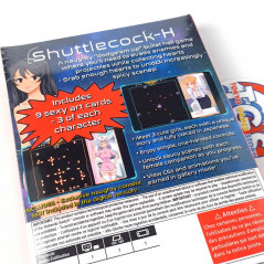 Shuttlecock-H (+Cards) Switch EU Physical Game In ENGLISH-JAPANESE NEW Bullet Hell FunBox