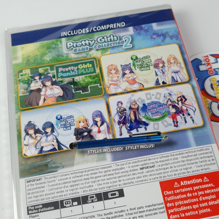 Pretty Girls Game Collection 2 (4Games+Stylus) Switch EU NEW (ENGLISH/JAPANESE)