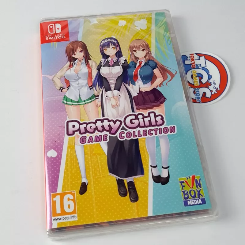 Pretty Girls Game Collection 4games Stylus Switch Eu New English