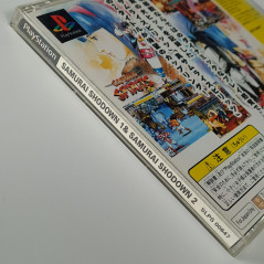 Samurai Spirits: Kenkaku Shinan Pack (I+II) +Spin&Reg PS1 Japan SNK Shodown 1&2 Fighting Playstation 1