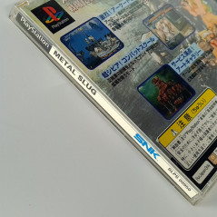 Metal Slug + Spin.Card PS1 Japan Ver. Playstation 1 SNK Action Shooter Run & Gun