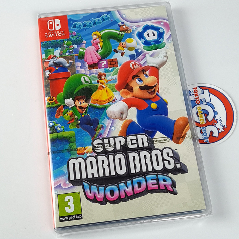 Super Mario Bros. Wonder Nintendo Switch EU Physical Game In Multi-Language NEW Platform