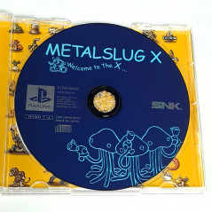 Metal Slug X +Spin.Card PS1 Japan Ver. Playstation 1 SNK Action Shooter Run&Gun