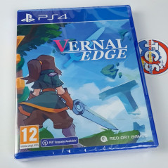 VERNAL EDGE PS4 Red Art Games New (Multi-Language/Indie/Physical) Metroidvania