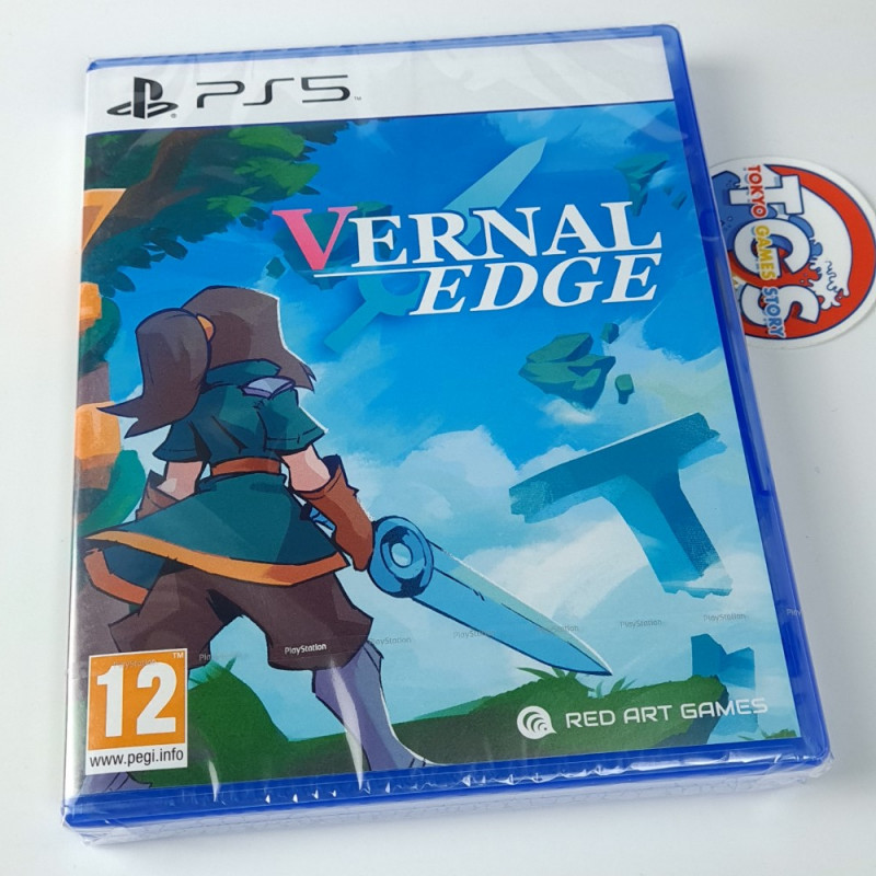 VERNAL EDGE PS5 Red Art Games New (Multi-Language/Indie/Physical) Metroidvania