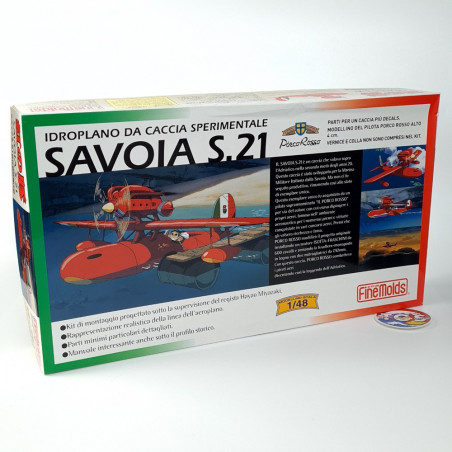 Porco Rosso SAVOIA S.21 Figure 1/48 Model Kit Japan Ghibli-FineMolds FG-1 NEW