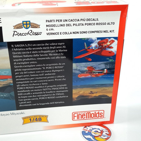 Porco Rosso SAVOIA S.21 Figure 1/48 Model Kit Japan Ghibli-FineMolds FG-1 NEW