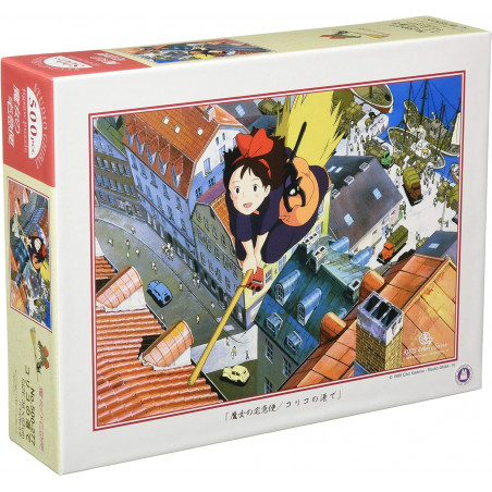 Jigsaw Puzzle Kiki's Delivery Service (500Pieces) Studio Ghlibli Japan New