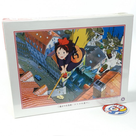 Jigsaw Puzzle Kiki's Delivery Service (500Pieces) Studio Ghibli Japan New
