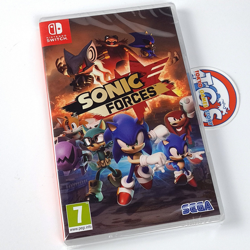 Sonic Forces Switch FR FactorySealed Physical Game In EN-FR-DE-ES-IT-JP NEW Action Adventure Platform