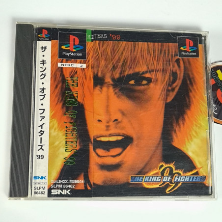 The King of Fighters 99 +Spin.Card PS1 Japan Playstation 1 SNK Fighting KOF 99