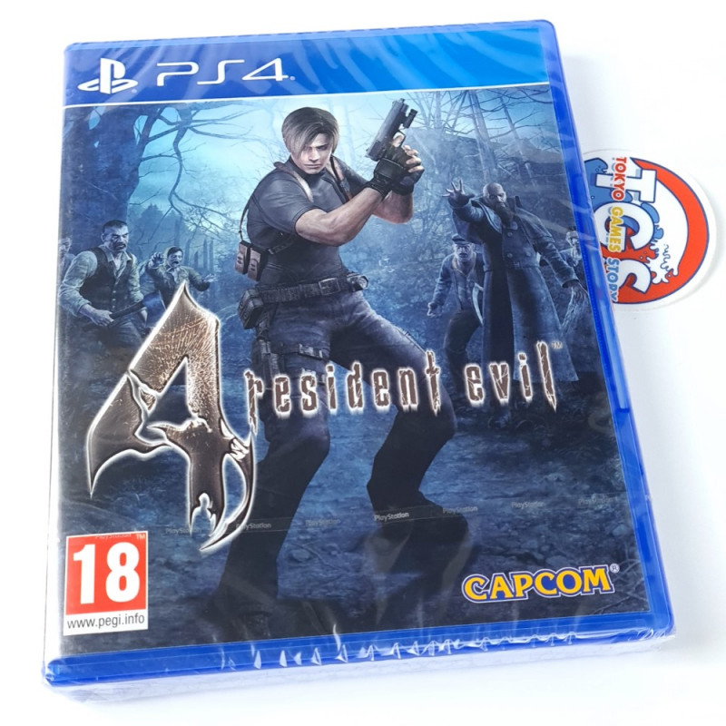 Resident Evil 4 PS4 FR Game In EN-FR-DE-ES-IT NEW Capcom Horror BioHazard