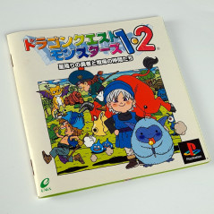 Dragon Quest Monsters I·II +Spin&RegCard PS1 Japan Playstation 1 Enix RPG