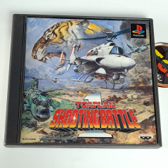 ToaPlan Shooting Battle 1 Tiger Heli Kyukyoku Twin Cobra PS1 Japan Playstation 1 Shmup 1996