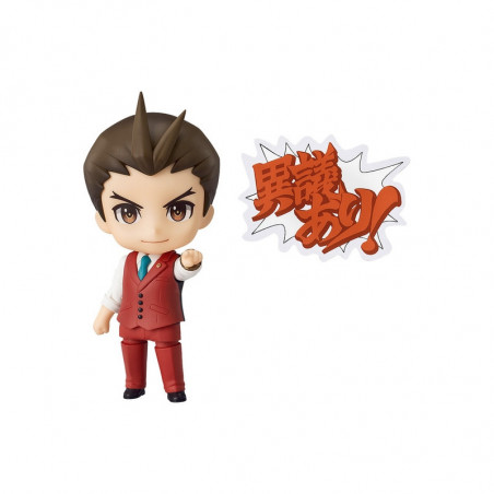 Figure Figurine Nendoroid No.2117 Ace Attorney: Apollo Justice Gyakuten Saiban Good Smile Japan New