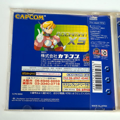 RockMan X5 +Spin&RegCard PS1 Japan Game Playstation 1 Megaman Capcom Platform Action