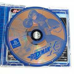 RockMan X6 +Spin&RegCard PS1 Japan Game Playstation 1 Megaman Capcom Platform Action