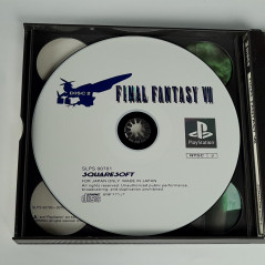 Final Fantasy VII +SpinCard PS1 Japan Game Playstation 1 FF7 SquareSoft RPG