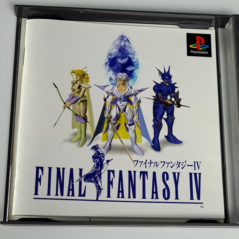 Final Fantasy IV (+Spin&RegCard) PS1 Japan Game Playstation FF4 ...