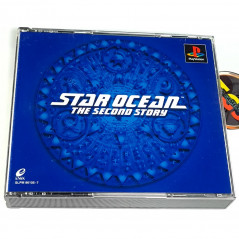 Star Ocean: The Second Story +Spin&RegCard PS1 Japan Game Playstation 1 RPG Enix TriAce