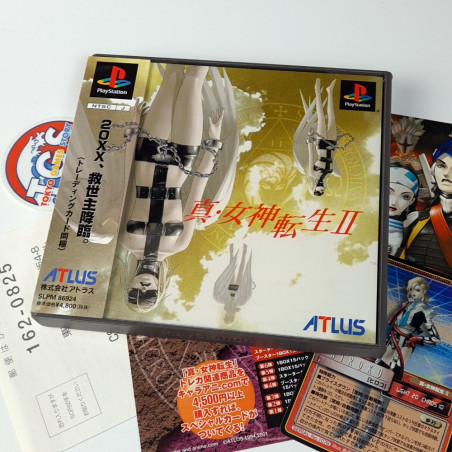 Shin Megami Tensei II (+Bonus&Spin&RegCard) PS1 Japan Playstation 1 Atlus RPG MEGATEN
